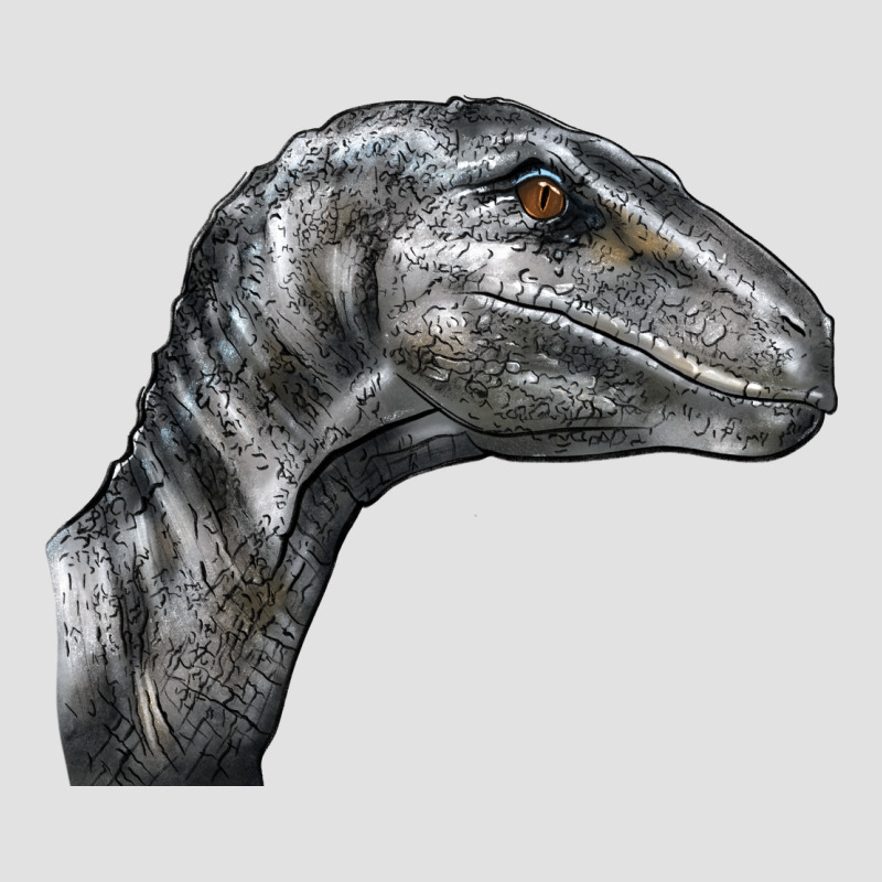 Velociraptor Face Premium Hoodie by LillyAllenDesigns | Teevron