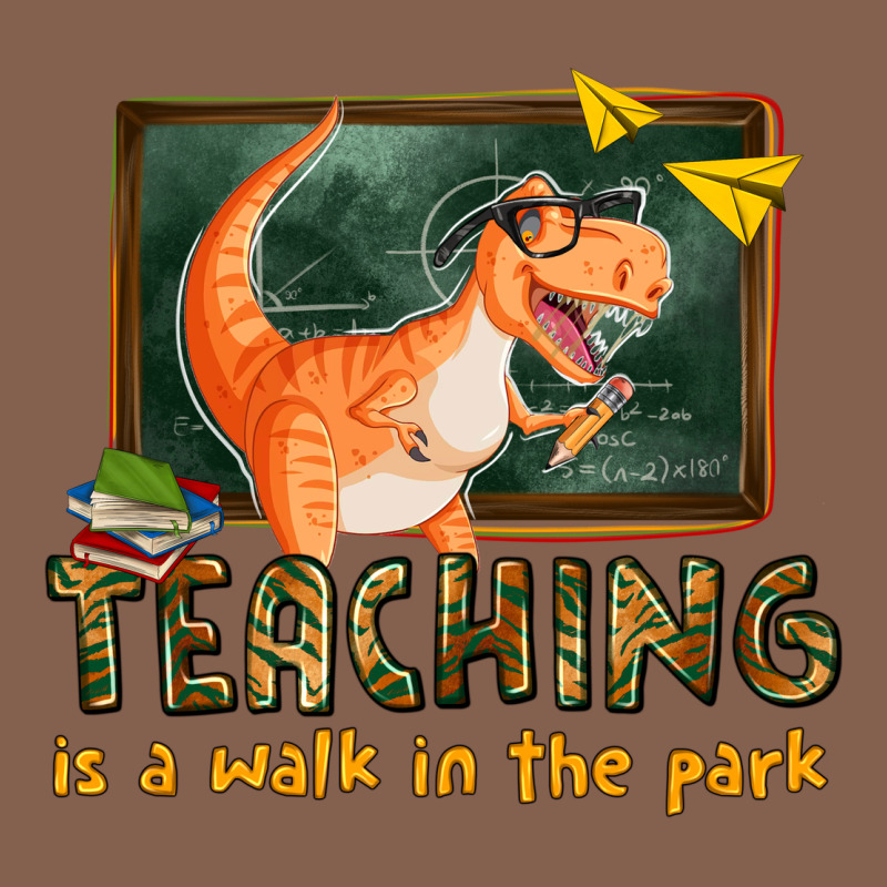 Teaching Is A Walk In The Park Zipper Hoodie by texasbilliewilder | Teevron