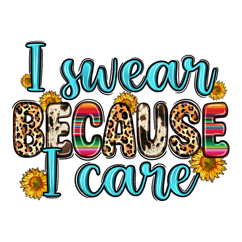 I Swear Because I Care Zipper Hoodie by Zillion Design Studio | Teevron