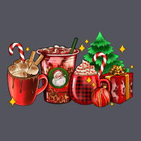 Christmas Coffee Cups With Gift And Christmas Tree Vintage Hoodie | Teevron