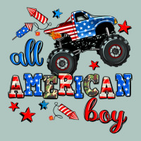 All American Boy  Monsterr Truck Premium Sweatshirt | Teevron