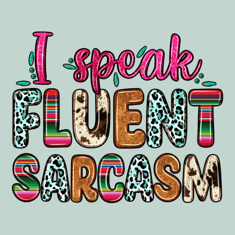 I Speak Fluent Sarcasm Zipper Hoodie by Zillion Design Studio | Teevron
