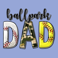 Ballpark Dad With Softball And Baseball Classic Tee | Teevron