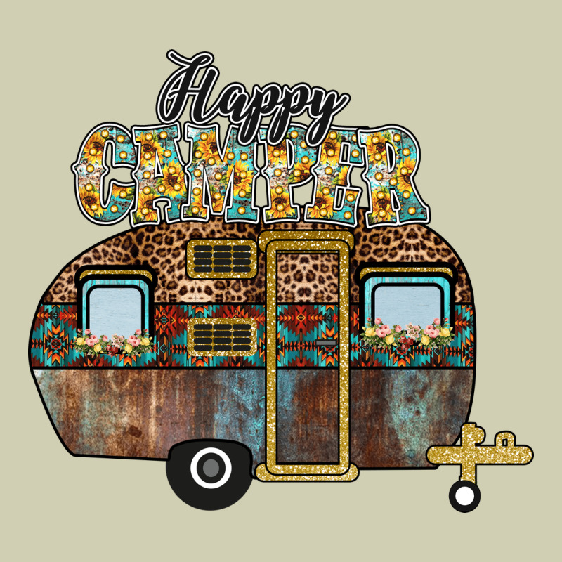 Happy Camper Heavy Core Tee by CowhideDigitalArt | Teevron