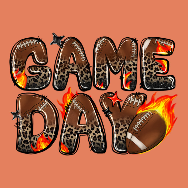 Game Day Football Leopard Classic Tee by Zillion Design Studio | Teevron