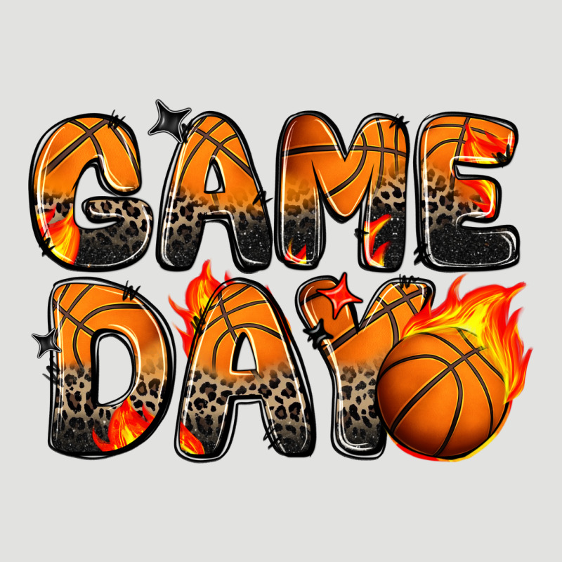 Game Day Basketball Leopard Classic Tee by Zillion Design Studio | Teevron