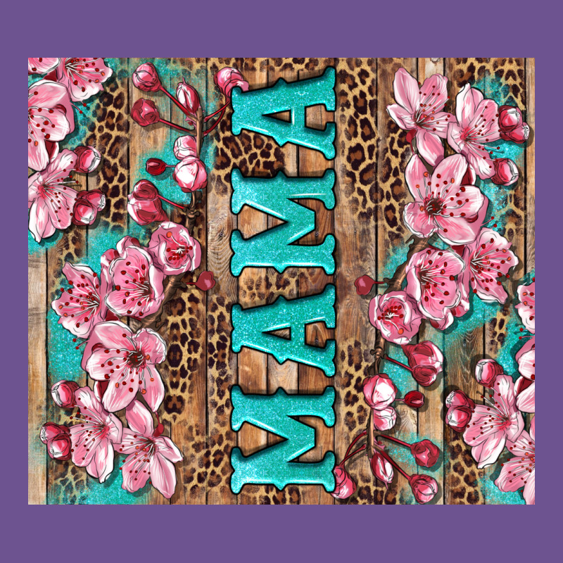 Cherry Blossoms Mama Tumbler Vintage Tee by Artiststas | Teevron
