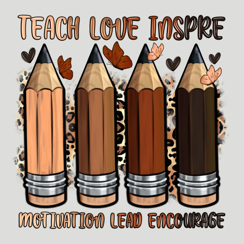 Teach Love Inspire Motivation Lead Encourage Zipper Hoodie by Zillion Design Studio | Teevron