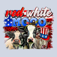 Red White Moo Premium Sweatshirt | Teevron