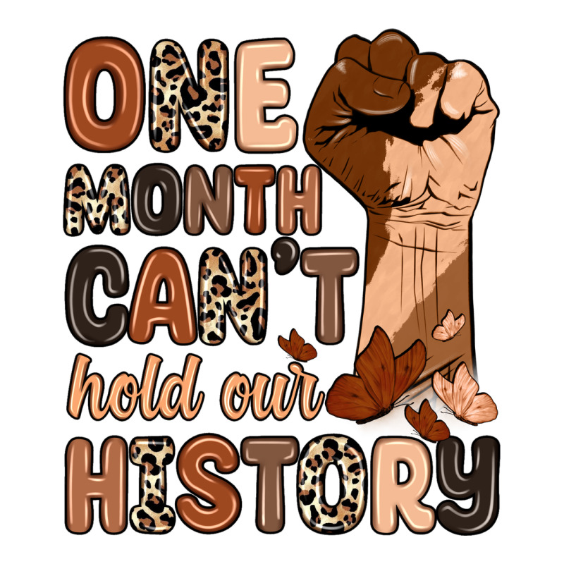 One Month Can't Hold Our History Zipper Hoodie by Zillion Design Studio | Teevron