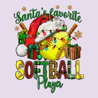 Santa's Favorite Softball Player Premium Hoodie | Teevron