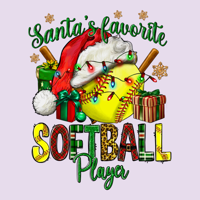Santa's Favorite Softball Player Premium Hoodie by NancyCooperArtShop | Teevron