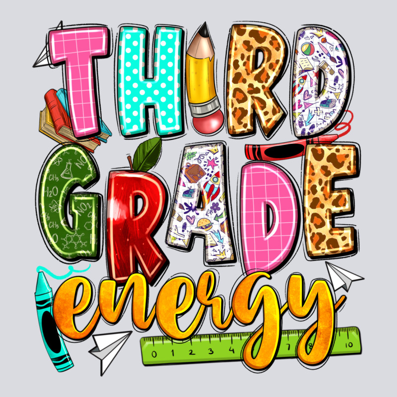 Third Grade Energy Zipper Hoodie by texasbilliewilder | Teevron