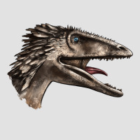Deinonychus Face Premium Hoodie | Teevron