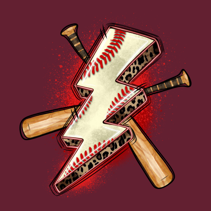 Baseball Lightning Bolt Classic Tee by Zillion Design Studio | Teevron