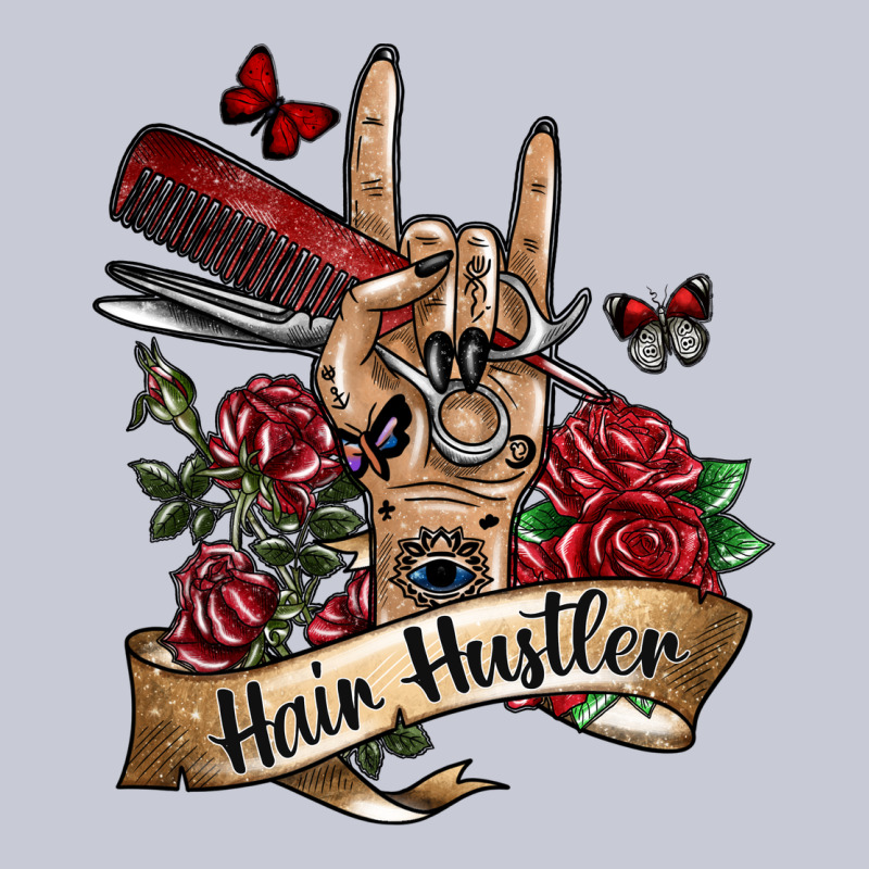 Hair Hustler 3 Heavyweight Hoodie by SublimationCraftShop | Teevron