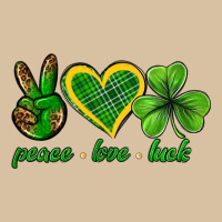 Peace Love Luck St. Patricks Day Nepeace Love Luck Heavyweight Hoodie | Teevron