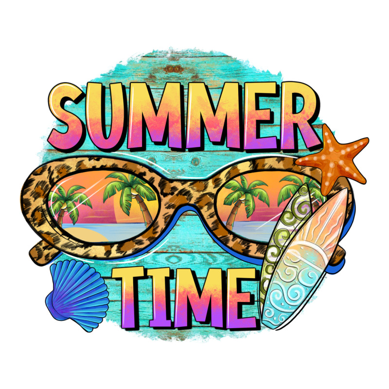 Summer Time Sunset Glasses Classic Tee by BarkalooDesign | Teevron