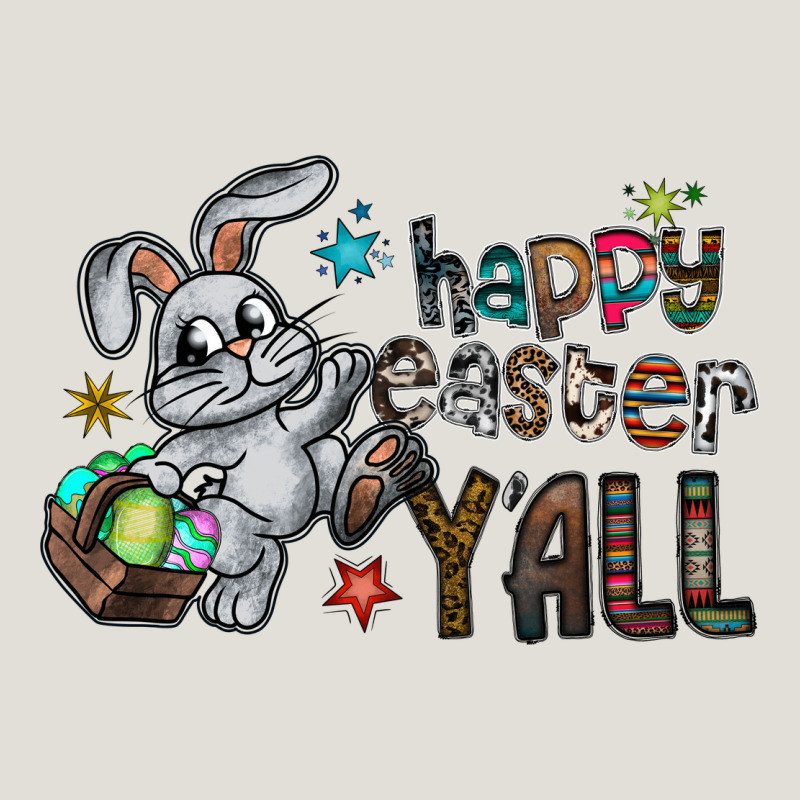 Happy Easter Y'all Heavy Core Tee by CowhideDigitalArt | Teevron