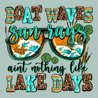 Boat Waves Sun Rays Aint Nothing Like Lake Days Premium Sweatshirt | Teevron