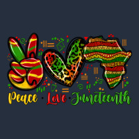 Peace Love Juneteenth Zipper Hoodie | Teevron