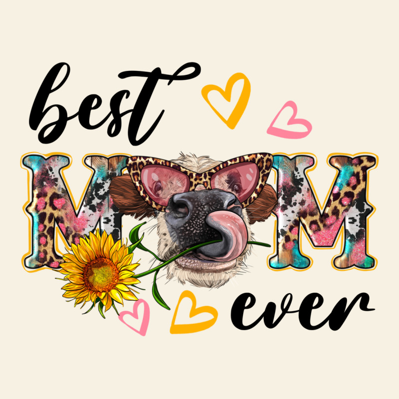 Best Mom Ever With Cow Vintage Tee by Artiststas | Teevron