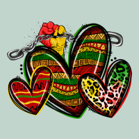 Juneteenth Hearts Zipper Hoodie | Teevron