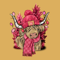 Pink Winter Long Haired Cow Premium Hoodie | Teevron
