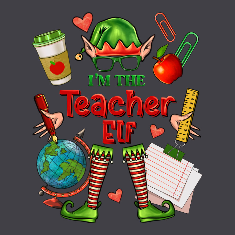 Im The Teacher Elf Heavyweight Hoodie by FaDigitalArtStudio | Teevron