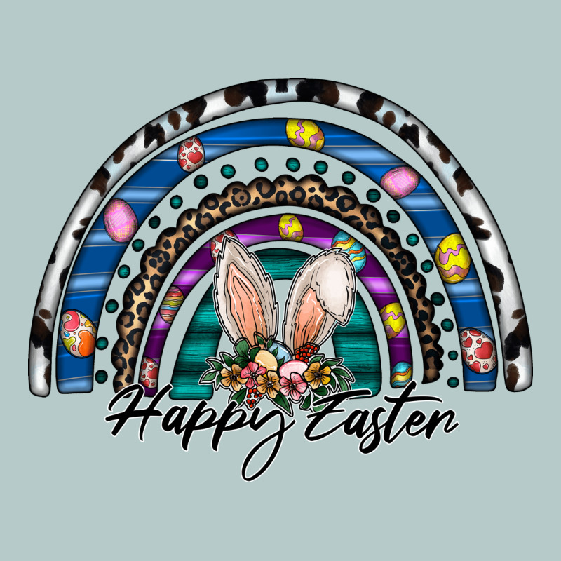Happy Easter Rainbow Heavy Core Tee by CowhideDigitalArt | Teevron