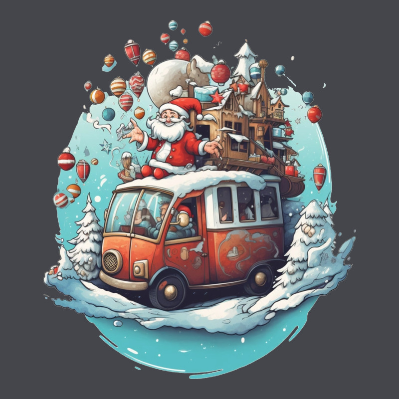 Happy Santa Long Sleeve Tee by Unal Design | Teevron