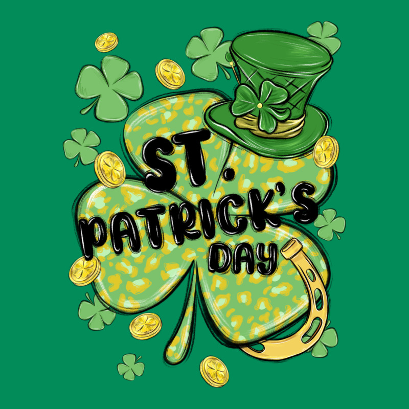 St. Patrick's Day Shamrock Urban Hoodie by MaliasSmallBusiness | Teevron