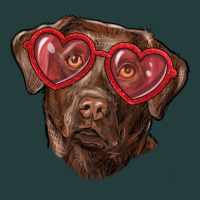 Labrador Retriever With Love Glass Classic Tee | Teevron