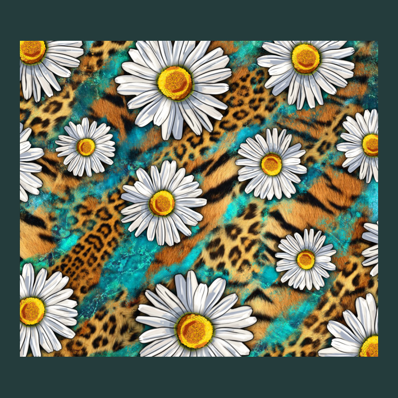 Leopard And Tiger Daisy Classic Tee by RanaPortraitStore | Teevron
