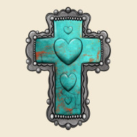 Turquoise Gemstone Cross Premium Hoodie | Teevron