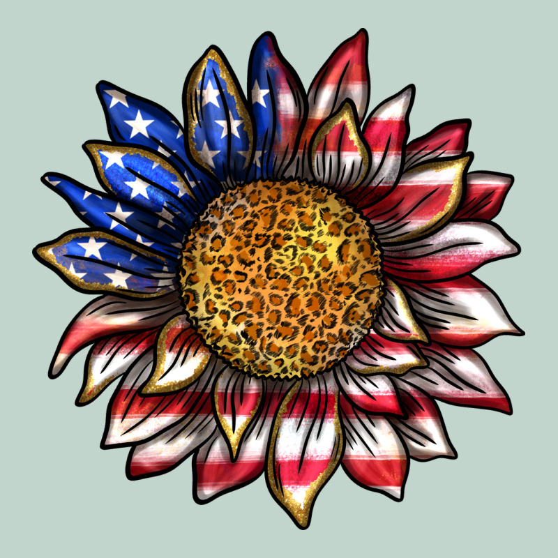 4th Of July Sunflower Zipper Hoodie by texasbilliewilder | Teevron