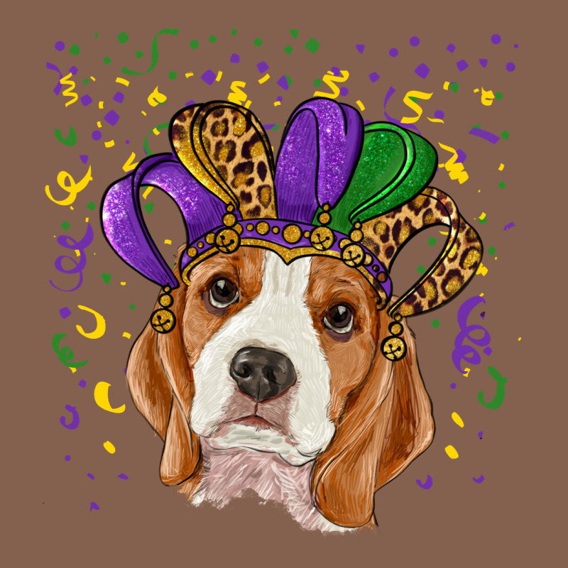 Mardi Gras Beagle Zipper Hoodie by RanaPortraitStore | Teevron