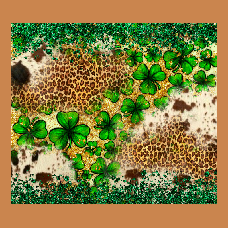 St. Patrick's Day Shamrock Tumbler St. Patricks Heavyweight Hoodie by Neo Western | Teevron