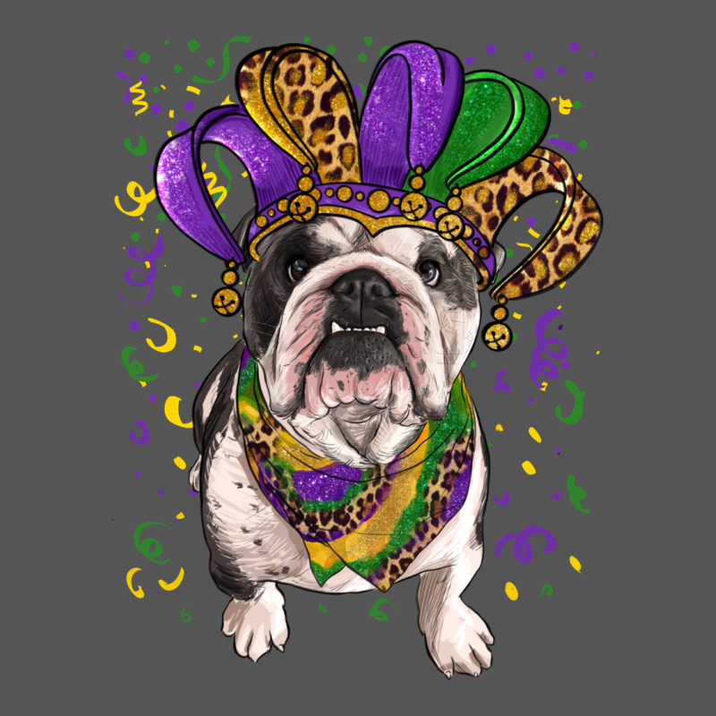 Mardi Gras Hat  English Bulldog Zipper Hoodie by RanaPortraitStore | Teevron