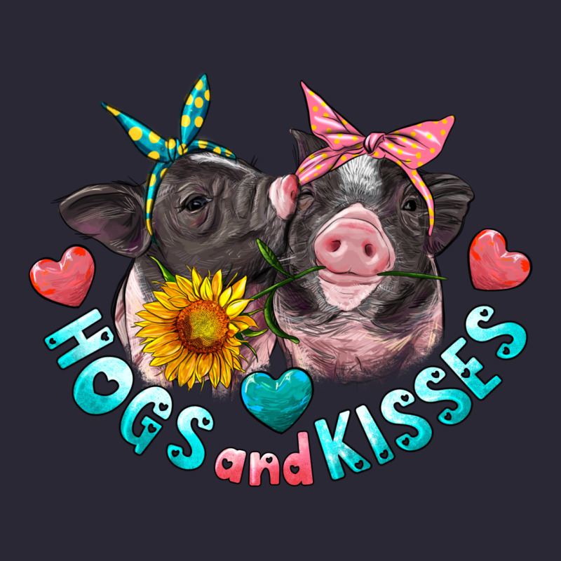 Hogs And Kisses Pigs Vintage Tee by Artiststas | Teevron