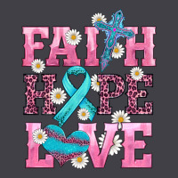 Faith Hope Love  Cross And Ribbon Heavyweight Hoodie | Teevron