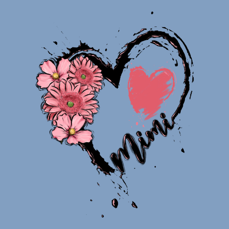 Mimi Flower Heart Urban Hoodie by MaliasSmallBusiness | Teevron