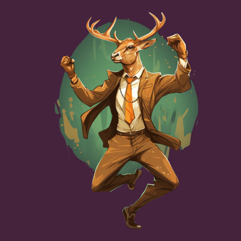Happy Deer Long Sleeve Tee by Unal Design | Teevron