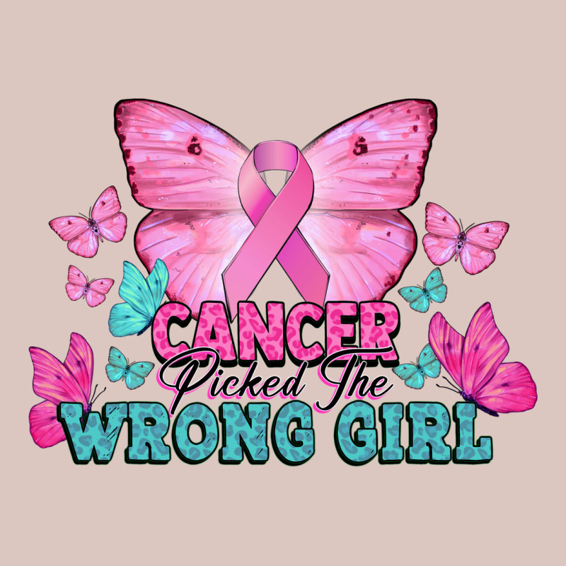 Cancer Picked The Wrong Girl Premium Hoodie by NancyCooperArtShop | Teevron