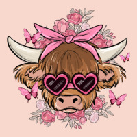 Cow With Flowers And Butterflies Urban Hoodie | Teevron