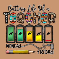Battery Life Of A Teacher Monday Friday Heavyweight Hoodie | Teevron