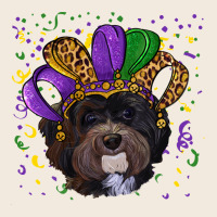 Mardi Gras Hat Havanese Dog Zipper Hoodie | Teevron
