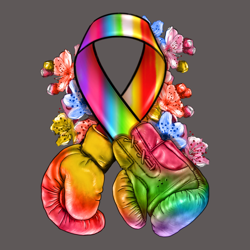 All Color Ribbon With Boxing Gloves Premium Hoodie by NancyCooperArtShop | Teevron