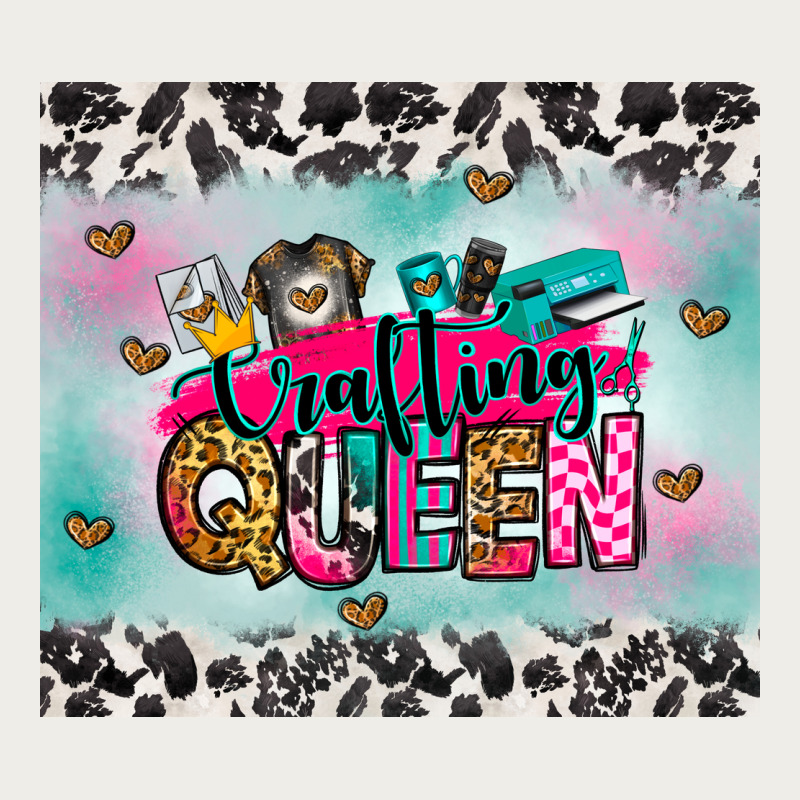 Crafting Queen Zipper Hoodie by Zillion Design Studio | Teevron