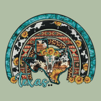 Texas Map Sunflower Leopard Cowhide Aztec Turquoise Gemstone Rainbow Urban Heavy Tee | Teevron